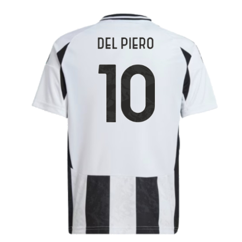 2024-2025 Juventus Home Mini Kit (Del Piero 10)