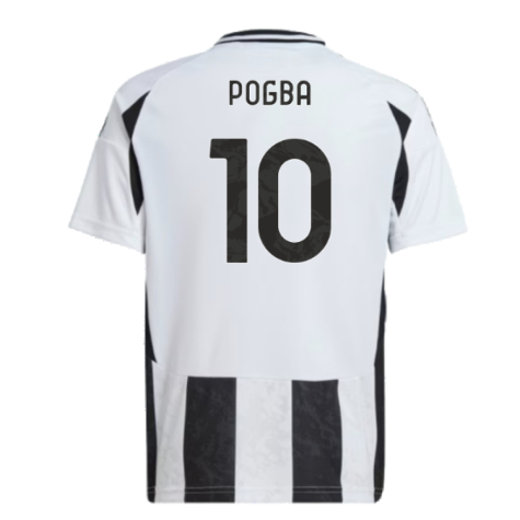 2024-2025 Juventus Home Mini Kit (Pogba 10)