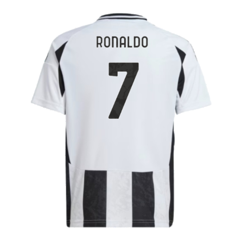 2024-2025 Juventus Home Mini Kit (Ronaldo 7)