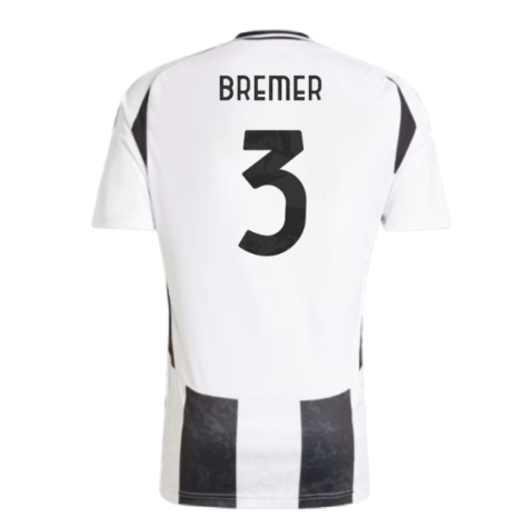 2024-2025 Juventus Home Shirt (Bremer 3)