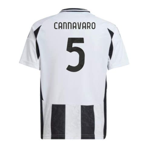 2024-2025 Juventus Home Shirt (Kids) (Cannavaro 5)