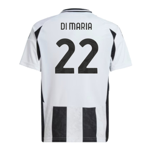 2024-2025 Juventus Home Shirt (Kids) (Di Maria 22)