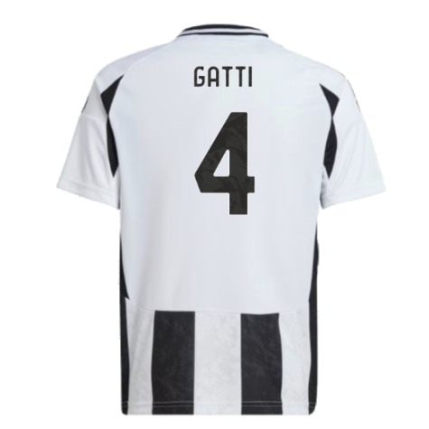 2024-2025 Juventus Home Shirt (Kids) (Gatti 4)