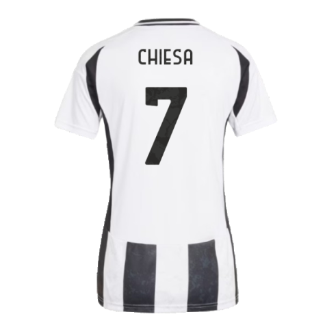 2024-2025 Juventus Home Shirt (Womens) (Chiesa 7)