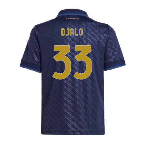 2024-2025 Juventus Third Shirt (Kids) (Djalo 33)