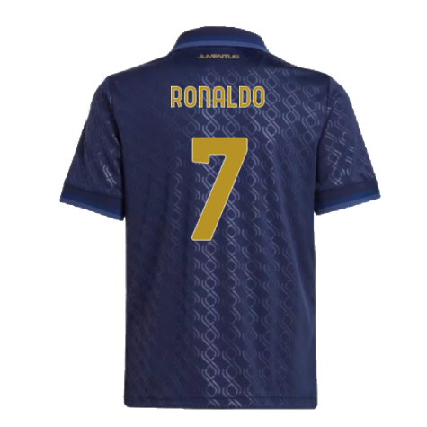 2024-2025 Juventus Third Shirt (Kids) (Ronaldo 7)