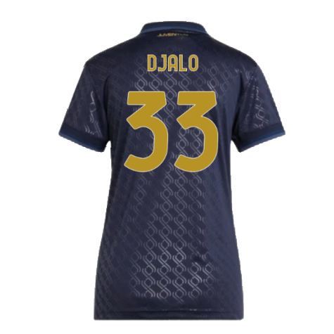 2024-2025 Juventus Third Shirt (Womens) (Djalo 33)