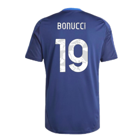 2024-2025 Juventus Training Jersey (Navy) (Bonucci 19)