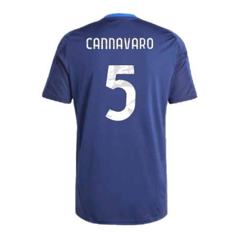 2024-2025 Juventus Training Jersey (Navy) (Cannavaro 5)