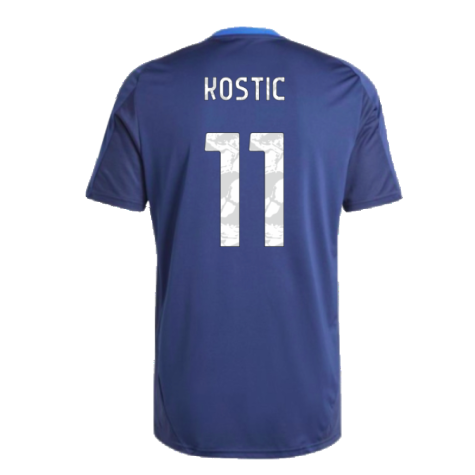 2024-2025 Juventus Training Jersey (Navy) (Kostic 11)