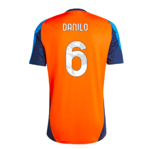 2024-2025 Juventus Training Jersey (Orange) (Danilo 6)