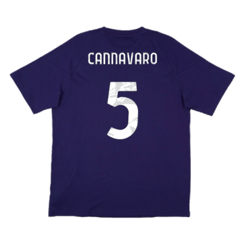 2024-2025 Juventus Training Tee (Navy) (Cannavaro 5)