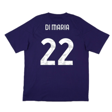 2024-2025 Juventus Training Tee (Navy) (Di Maria 22)