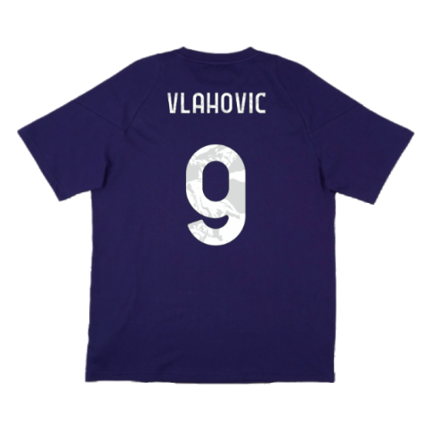 2024-2025 Juventus Training Tee (Navy) (Vlahovic 9)