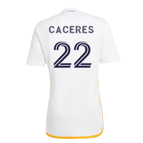 2024-2025 LA Galaxy Home Shirt (CACERES 22)