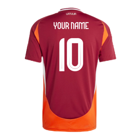 2024-2025 Latvia Home Shirt (Your Name)