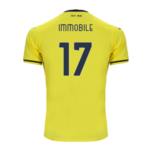 2024-2025 Lazio Away Shirt (Kids) (Immobile 17)