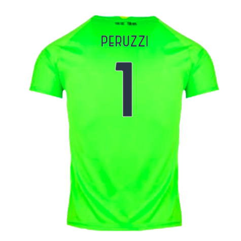 2024-2025 Lazio Home Goalkeeper Shirt (Green) - Kids (Peruzzi 1)