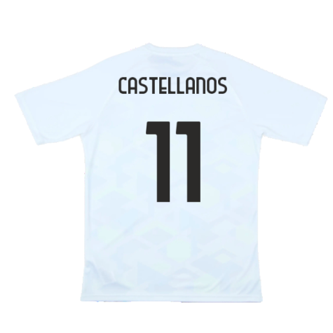 2024-2025 Lazio Pre-Match Jersey (White) (Castellanos 11)