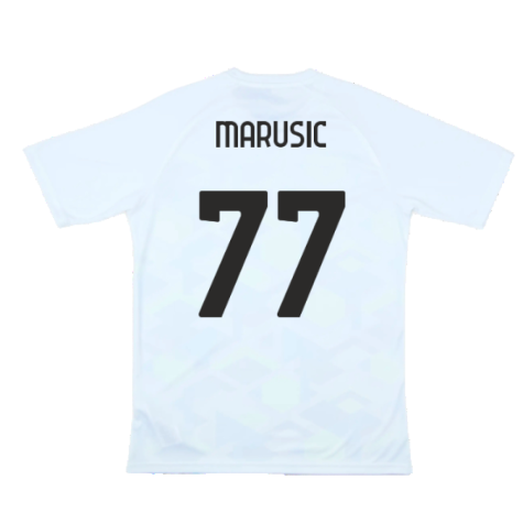 2024-2025 Lazio Pre-Match Jersey (White) (Marusic 77)