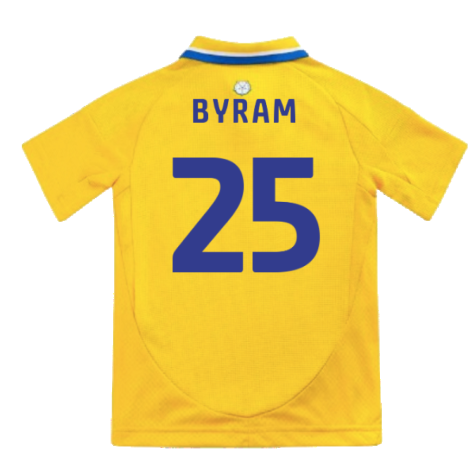 2024-2025 Leeds United Away Mini Kit (Byram 25)