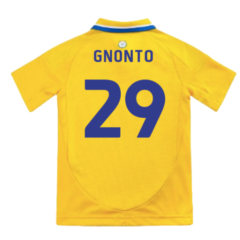 2024-2025 Leeds United Away Mini Kit (Gnonto 29)