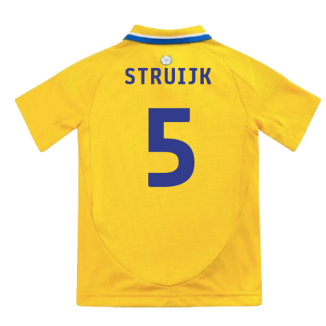 2024-2025 Leeds United Away Mini Kit (Struijk 5)