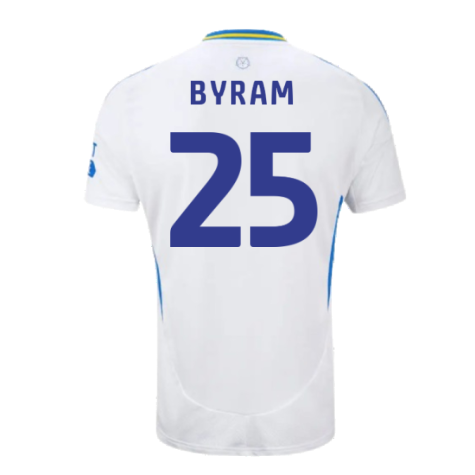 2024-2025 Leeds United Home Shirt (Byram 25)