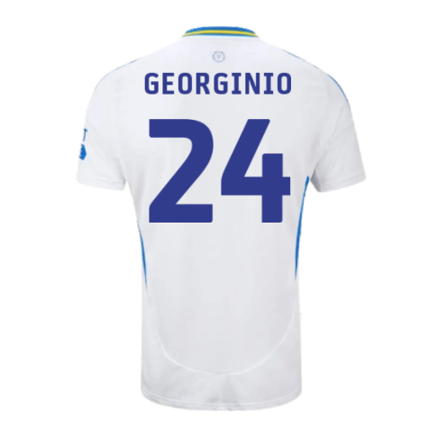 2024-2025 Leeds United Home Shirt (Georginio 24)