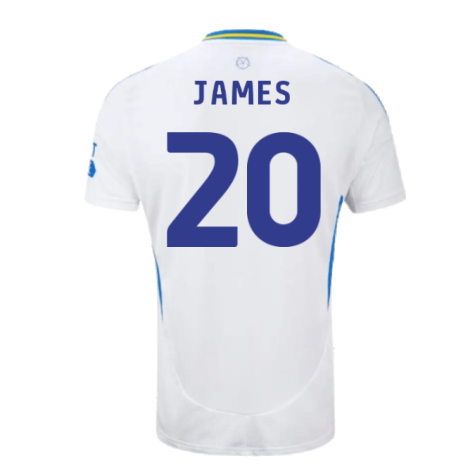 2024-2025 Leeds United Home Shirt (James 20)