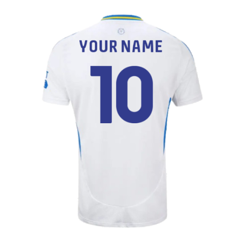 2024-2025 Leeds United Home Shirt (Your Name)