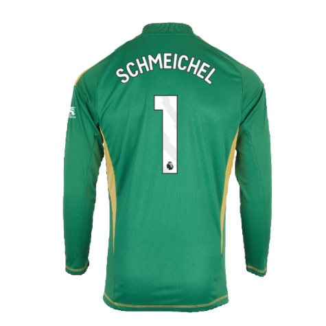 2024-2025 Leicester City Home Goalkeeper Shirt (Green) (Schmeichel 1)