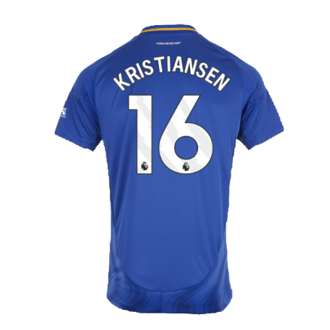 2024-2025 Leicester City Home Shirt (Kids) (Kristiansen 16)