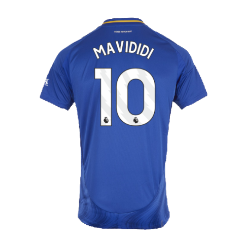 2024-2025 Leicester City Home Shirt (Kids) (Mavididi 10)