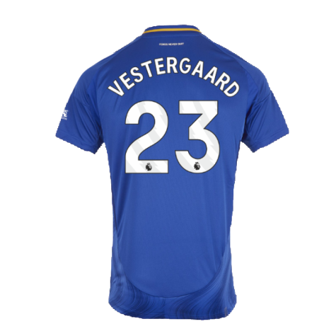 2024-2025 Leicester City Home Shirt (Kids) (Vestergaard 23)