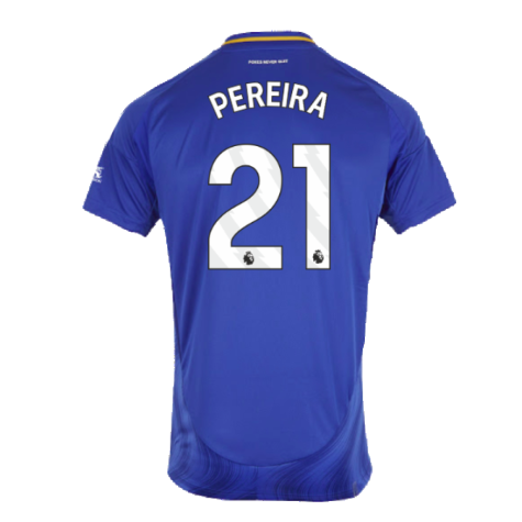 2024-2025 Leicester City Home Shirt (Pereira 21)