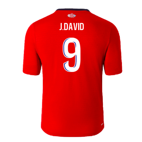 2024-2025 Lille LOSC Home Shirt (J.David 9)