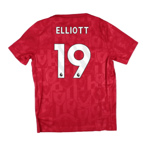 2024-2025 Liverpool Academy Pre-Match Shirt (Red) - Kids (Elliott 19)