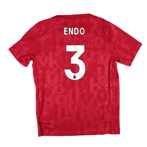 2024-2025 Liverpool Academy Pre-Match Shirt (Red) - Kids (Endo 3)