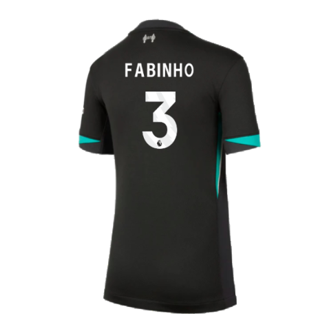 2024-2025 Liverpool Away Shirt (Kids) (Fabinho 3)