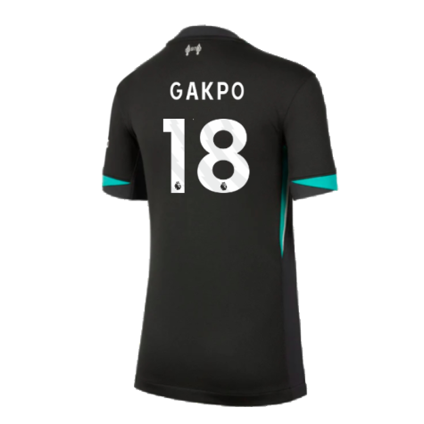 2024-2025 Liverpool Away Shirt (Kids) (Gakpo 18)