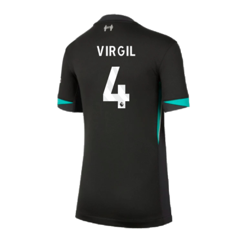 2024-2025 Liverpool Away Shirt (Kids) (Virgil 4)