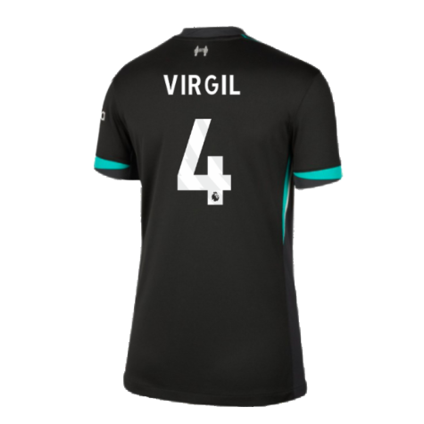 2024-2025 Liverpool Away Shirt (Womens) (Virgil 4)