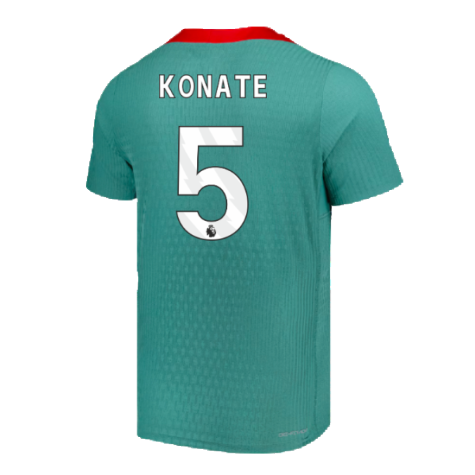 2024-2025 Liverpool Dri-Fit ADV Elite Strike S/S Shirt (Green) (Konate 5)