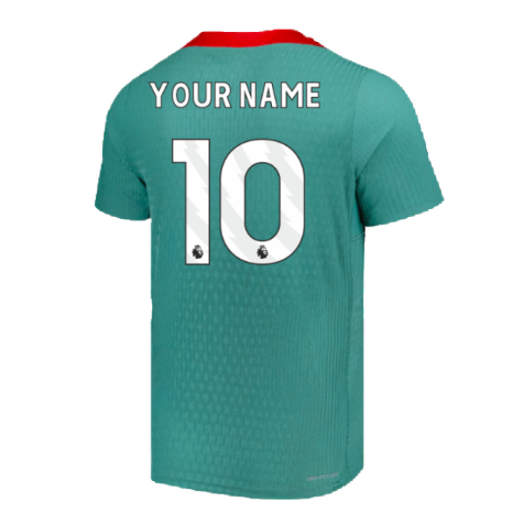 2024-2025 Liverpool Dri-Fit ADV Elite Strike S/S Shirt (Green) (Your Name)