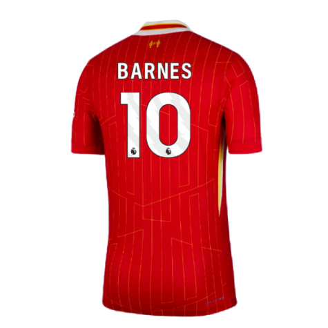 2024-2025 Liverpool Dri-Fit ADV Match Home Shirt (Barnes 10)