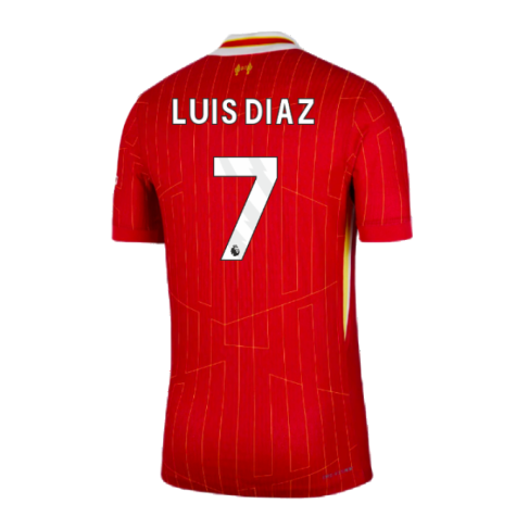 2024-2025 Liverpool Dri-Fit ADV Match Home Shirt (Luis Diaz 7)