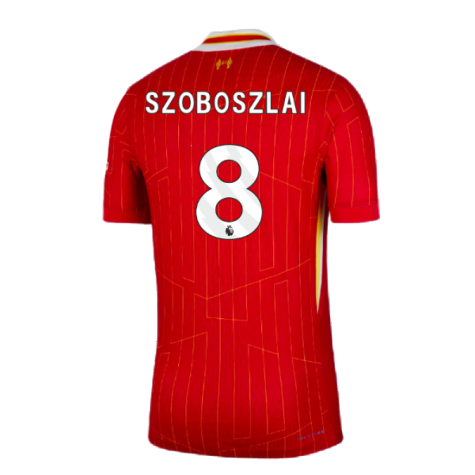 2024-2025 Liverpool Dri-Fit ADV Match Home Shirt (Szoboszlai 8)