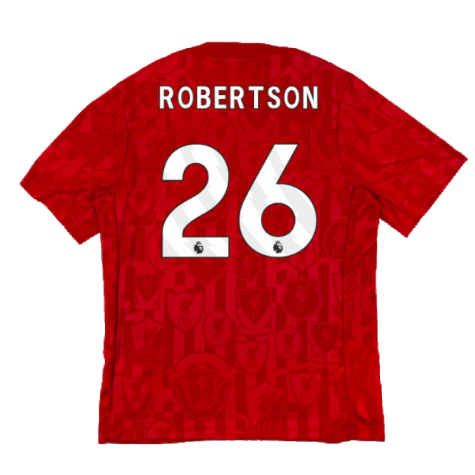 2024-2025 Liverpool Dri-Fit Pre-Match Shirt (Red) (Robertson 26)