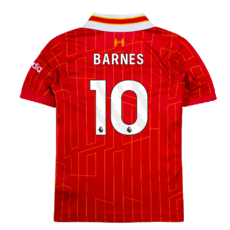 2024-2025 Liverpool Home Mini Kit (Barnes 10)